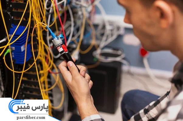 مشکلات شایع فیبر نوری 