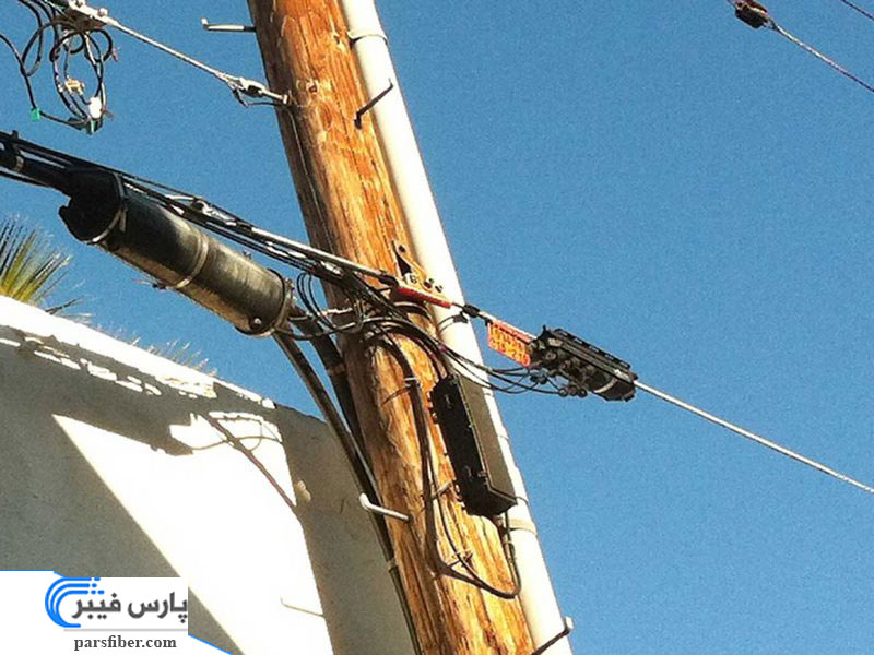 روش های صحیح برای نصب کابل کشی هوایی فیبر نوری