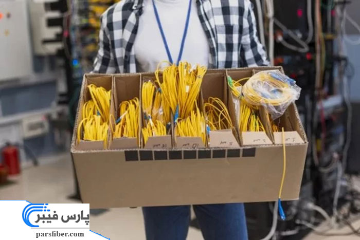 استفاده از کابل کشی هوایی در شبکه فیبر نوری