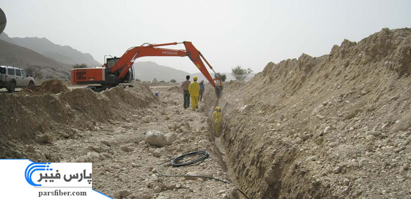 اهمیت حفاری و کابل کشی زمینی در ارتباطات فیبر نوری