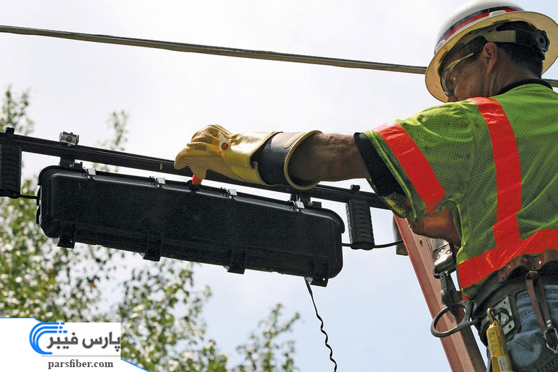 مراحل کابل کشی فیبر نوری درون ساختمان