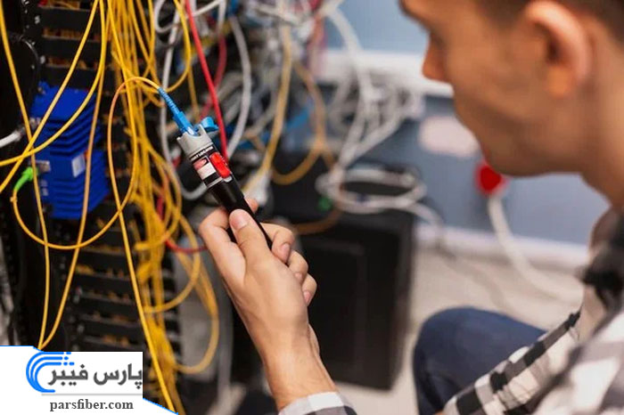 نکات مهم در نصب و نگهداری کابل‌های فیبر نوری