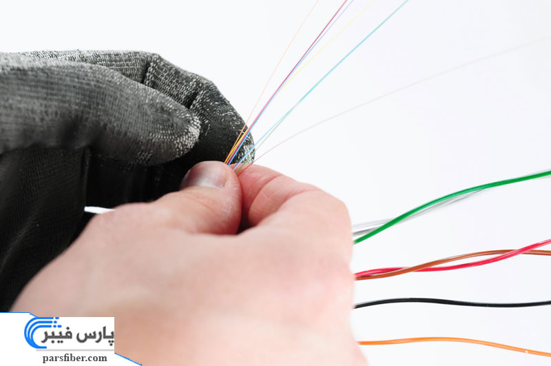 رفع شکستگی و ترمیم قطعی ارتباط فیبر نوری